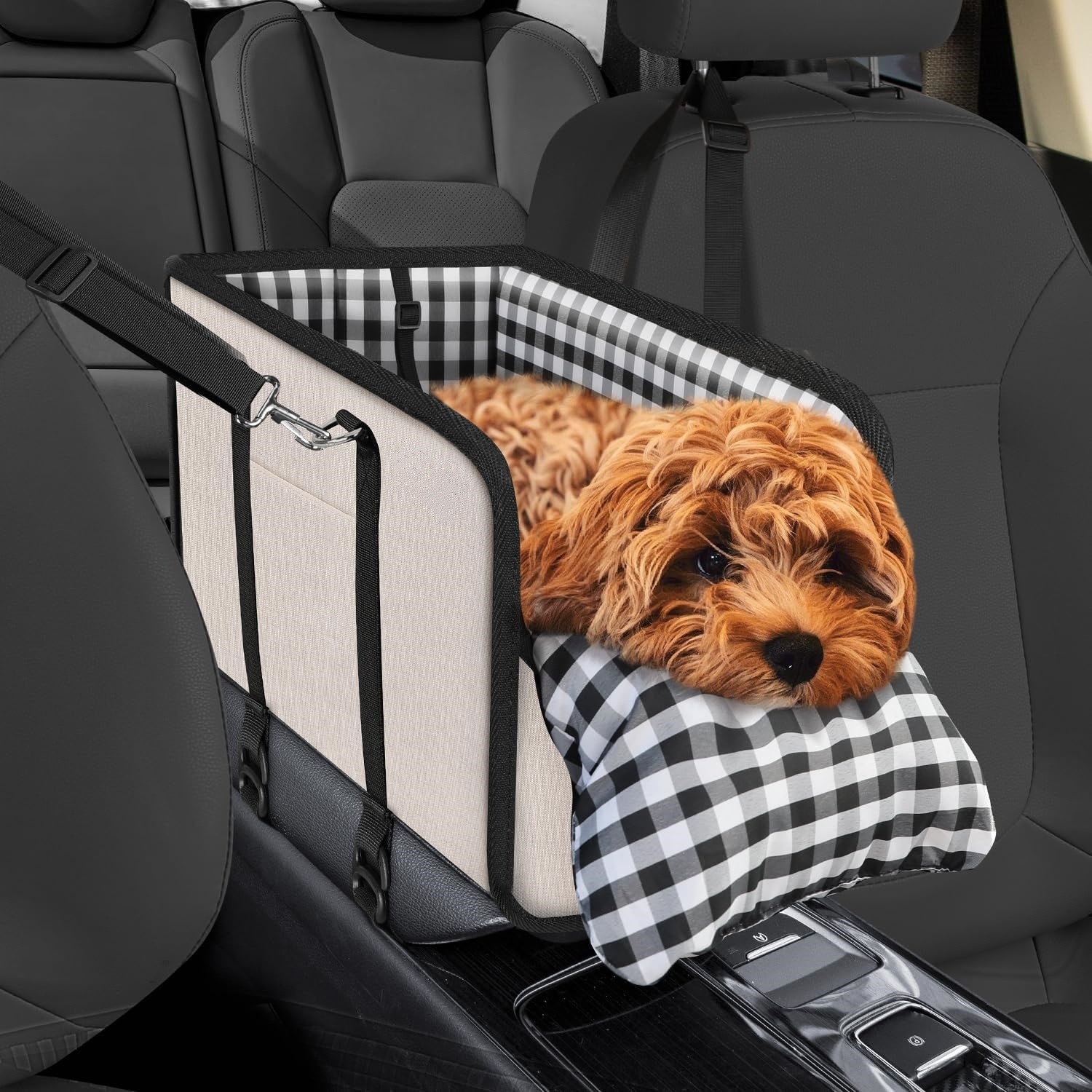 Calming Dog Bed - Arabaya Monte Edilebilir Evcil Hayvan Koltuğu