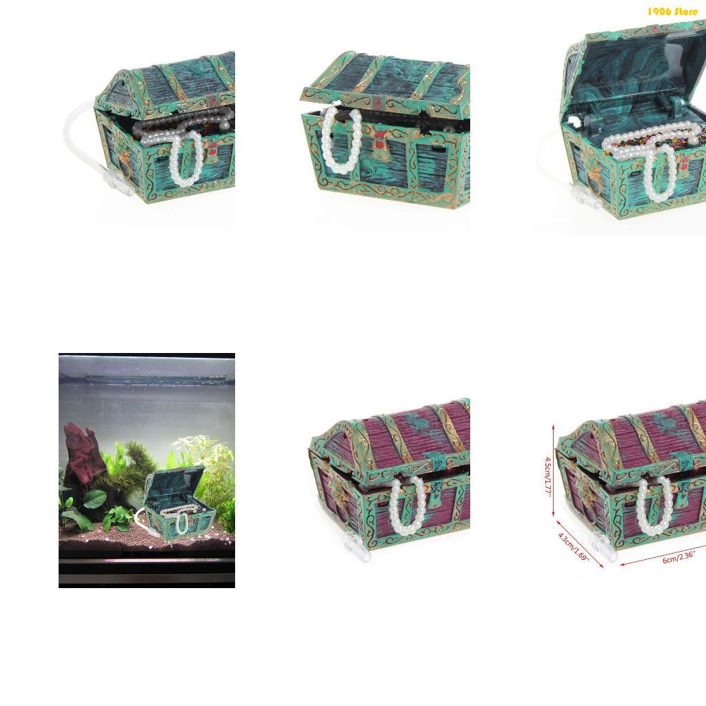 Pet X Supplies & Tack Reviews - U1JB Akvaryum Sandığı Süslemeleri Reçine Kutusu