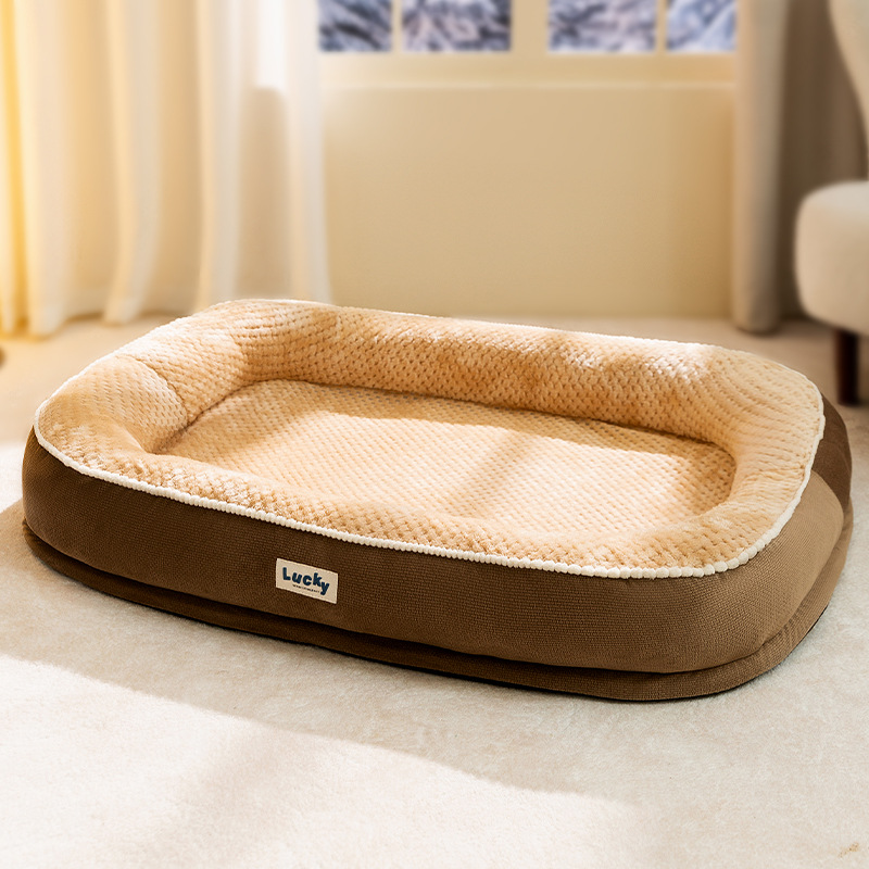 Calming Dog Bed - Çok yumuşak sıcak köpek yatağı evcil