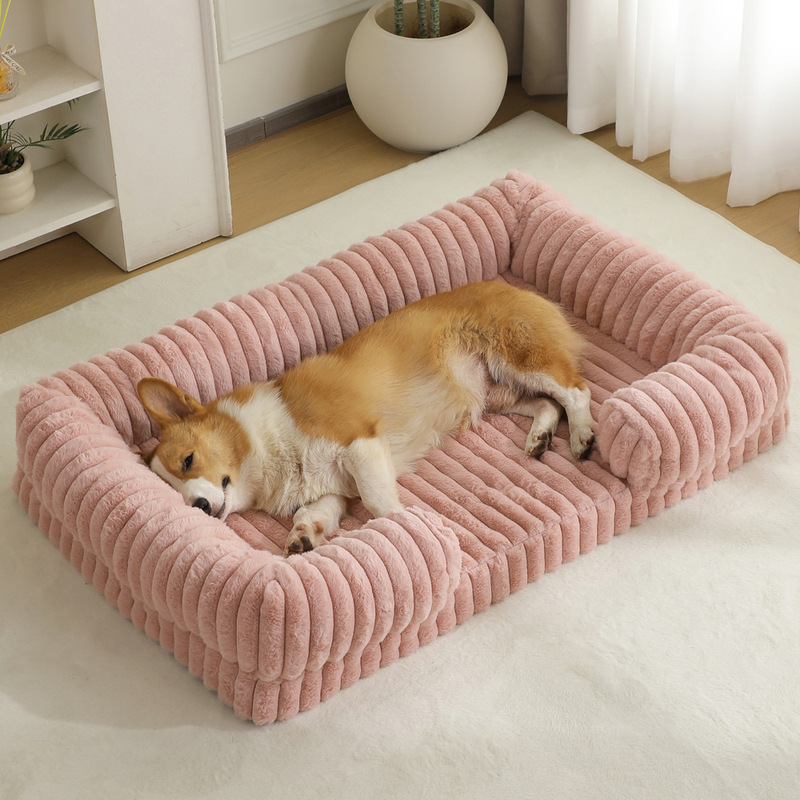 Calming Dog Bed - Büyük Köpek Yatağı Sıcak Kışlık Evcil