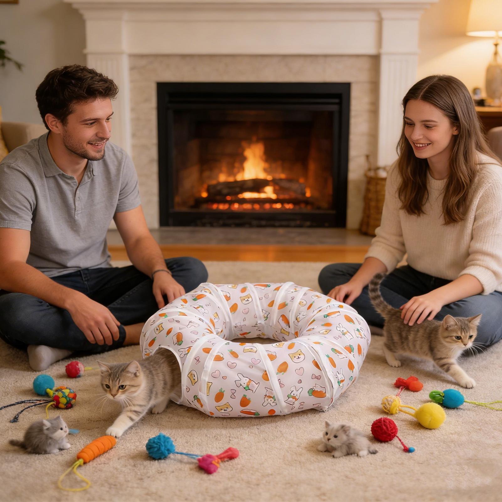 Kedi Tünelleri İnteraktif Katl - Interactive Cat Toy incelemesi ve fiyatı