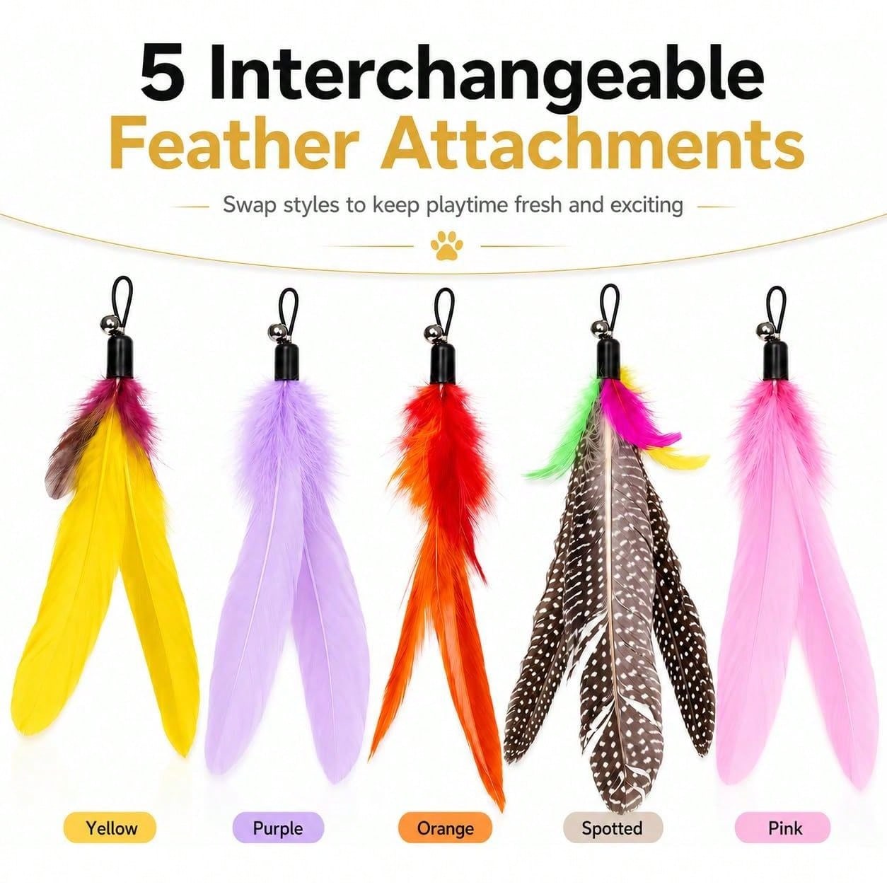 5 Tüy Aparatlı Kedi Oyuncak Çu - Interactive Cat Toy incelemesi ve fiyatı
